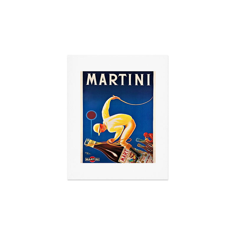 Vintage Martini and Rossi Sparkling Wine Vermouth Advertisement Poster Art Print Gallery Image 1