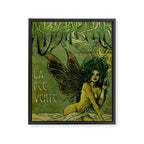 Vintage Parisian Green Fairy Absinthe Alcoholic Aperitif Advertisement Poster Framed Canvas Print Gallery Image 8