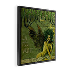 Vintage Parisian Green Fairy Absinthe Alcoholic Aperitif Advertisement Poster Framed Canvas Print Gallery Image 2