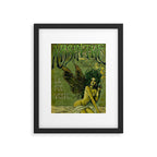 Vintage Parisian Green Fairy Absinthe Alcoholic Aperitif Advertisement Poster Framed Art Print Gallery Image 6