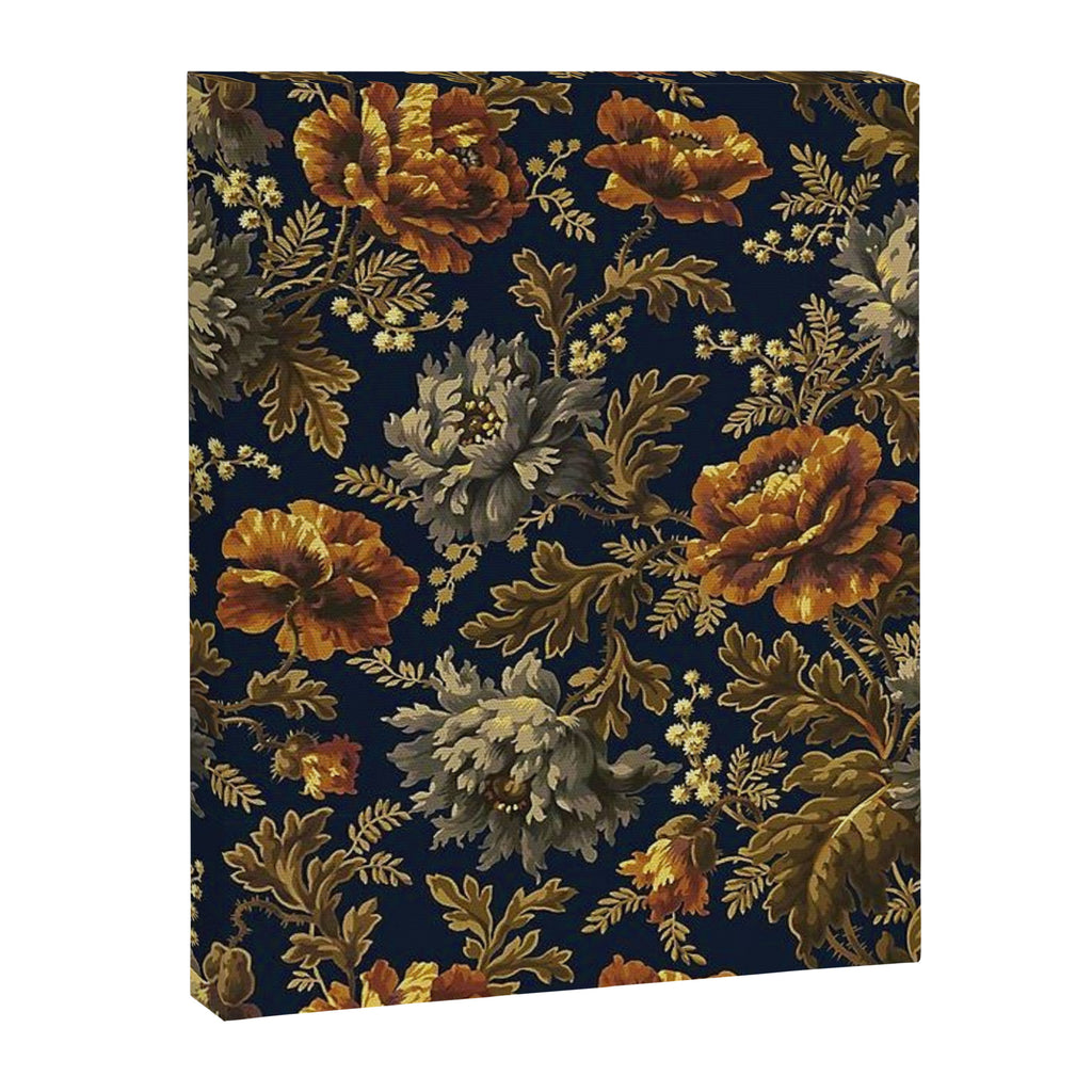 William Morris Poppy Textile Floral Tapestry Pattern Canvas Print Gallery Image 6