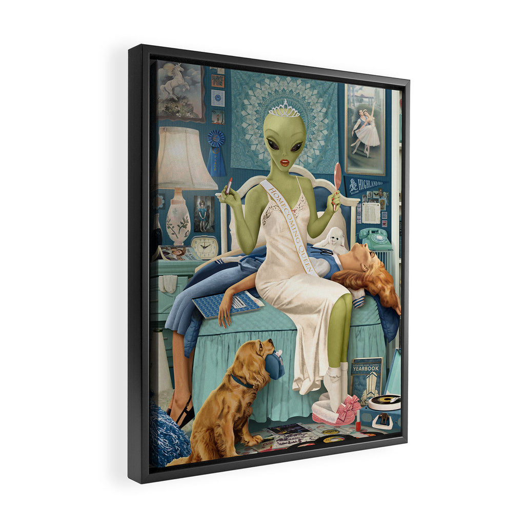 Homecoming Queen Framed Canvas Print Gallery Image 2