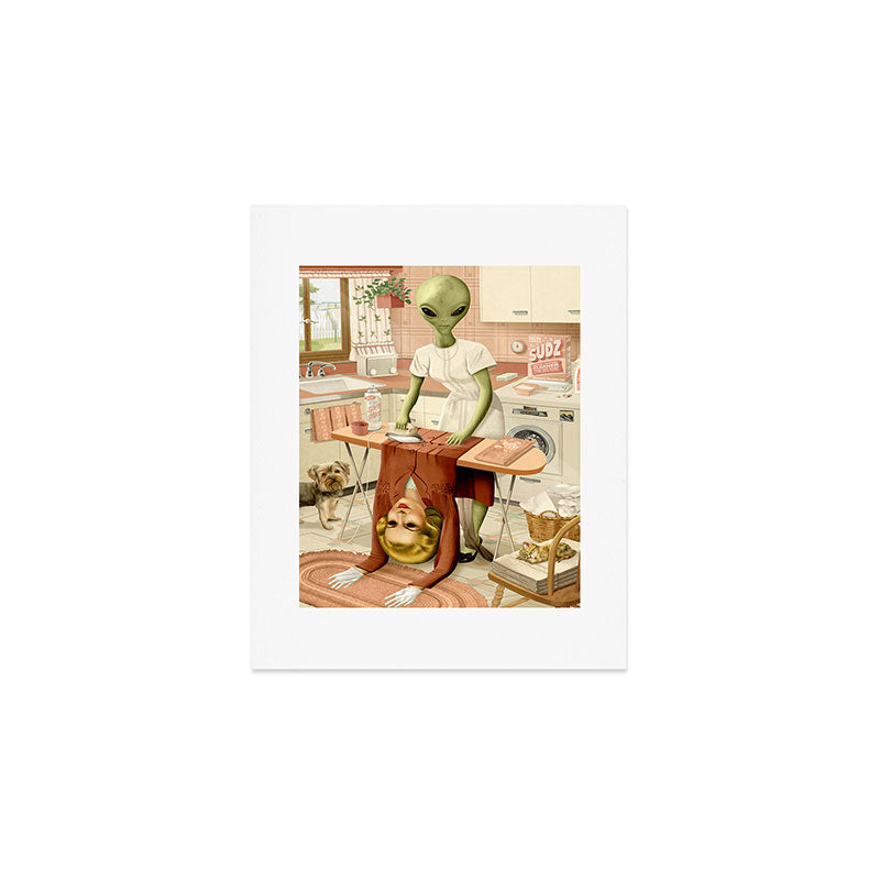 Laundry Day Art Print