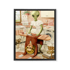 Laundry Day Framed Canvas Print Gallery Image 6