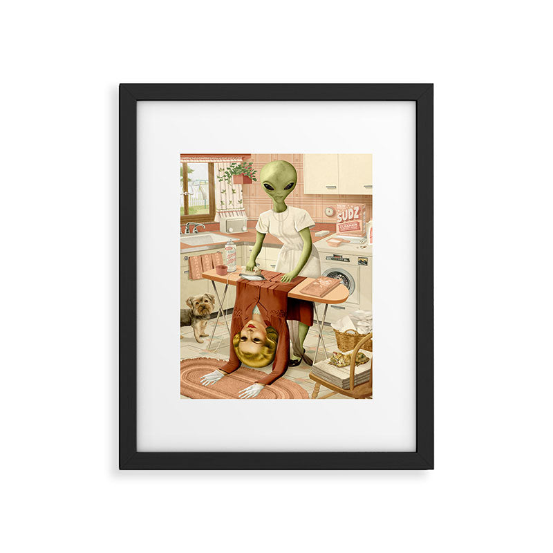 Laundry Day Framed Art Print Gallery Image 5