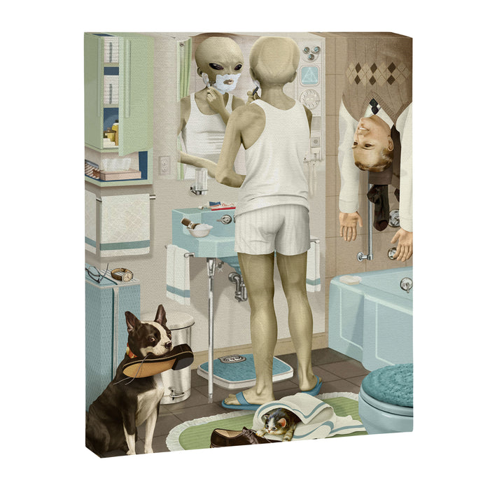 Morning Routine Canvas Print Gallery Image 1