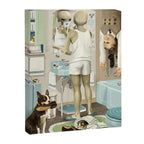 Morning Routine Canvas Print Gallery Image 6