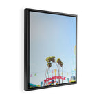 Santa Cruz Boardwalk Series 6 Framed Canvas Print Gallery Image 2