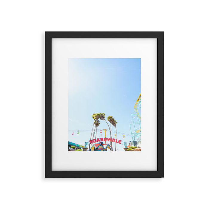 Santa Cruz Boardwalk Series 6 Framed Art Print Gallery Image 1