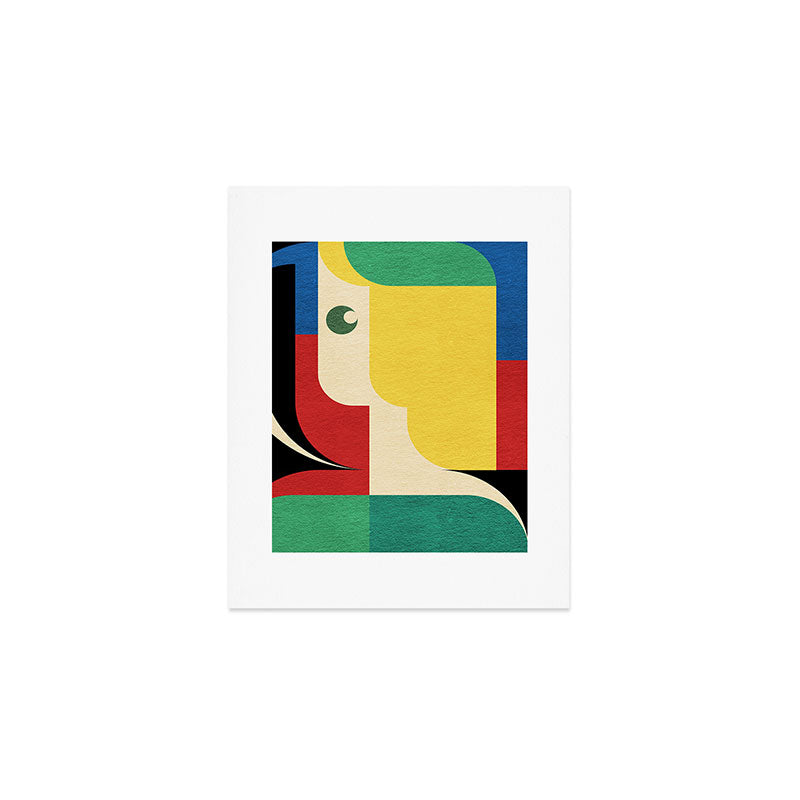 Bauhaus Girl Art Print Gallery Image 1