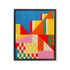 Beach City Framed Canvas Print Gallery Image 8