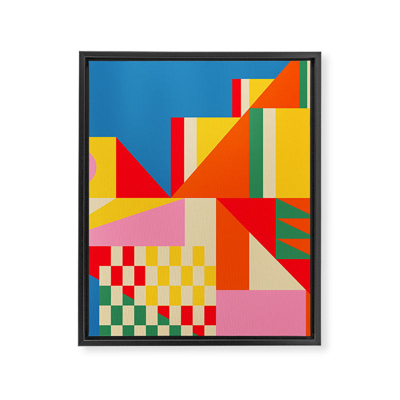 Beach City Framed Canvas Print Gallery Image 8