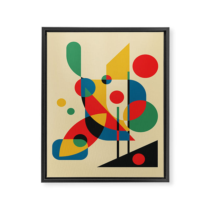 Bird's Singing Framed Canvas Print Gallery Image 1