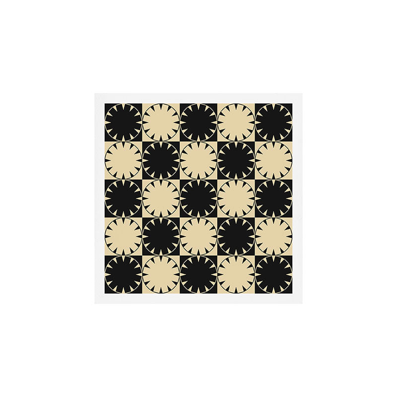 Black and Beige Retro Art Print Gallery Image 1