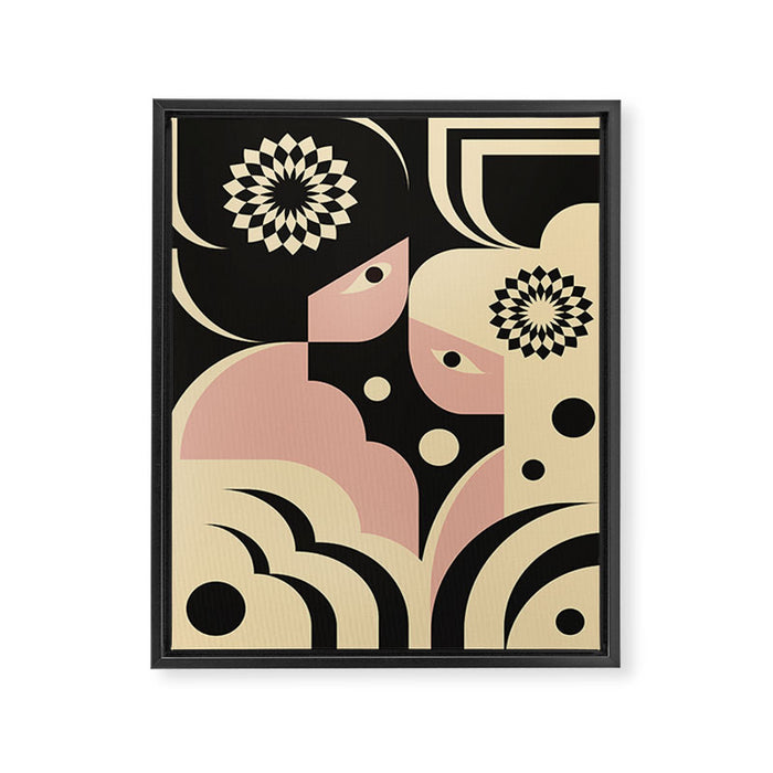 Bubble Bath Framed Canvas Print Gallery Image 1