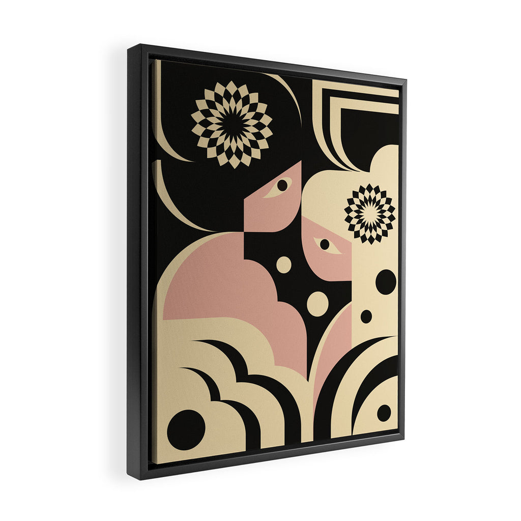 Bubble Bath Framed Canvas Print Gallery Image 2