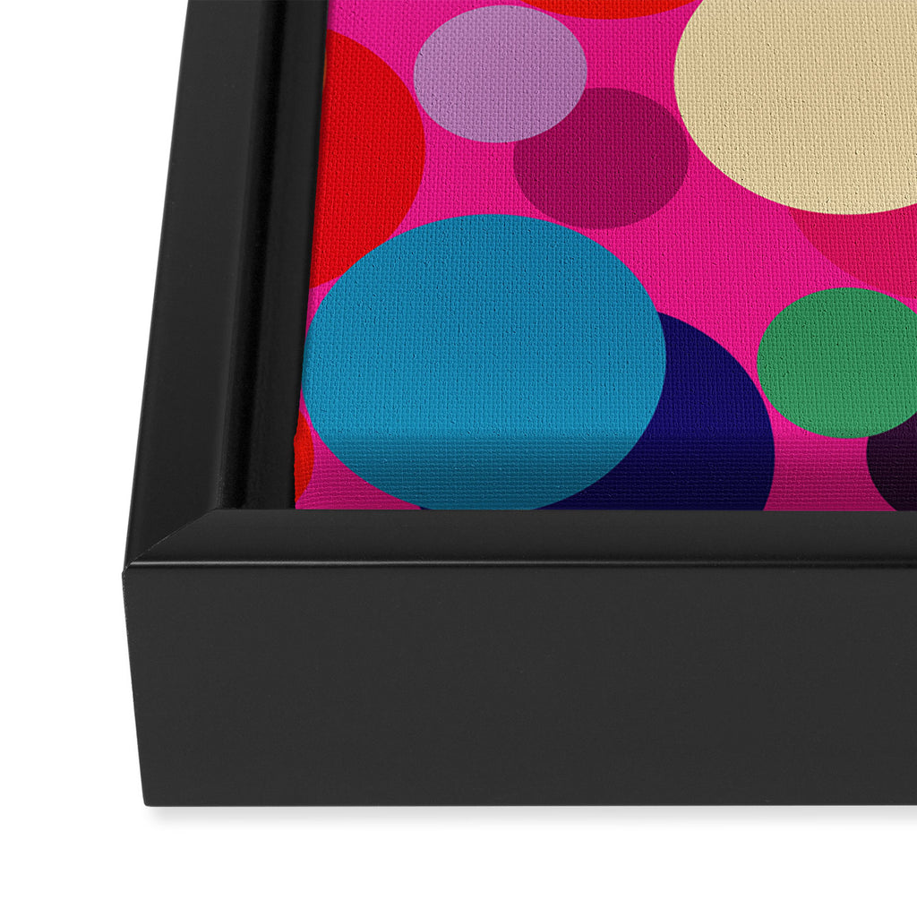 Candy Bubbles Framed Canvas Print Gallery Image 3