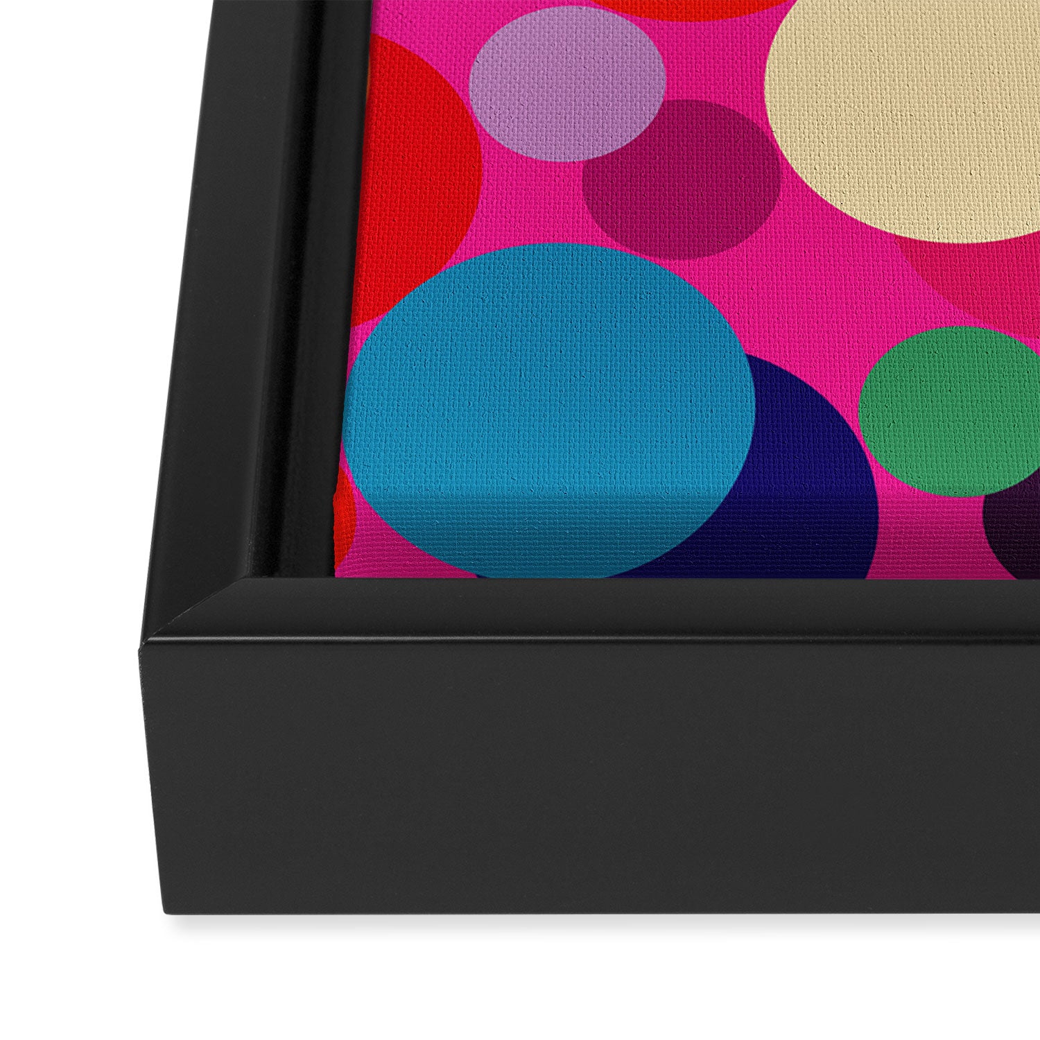 Candy Bubbles Framed Canvas Print Gallery Image 3