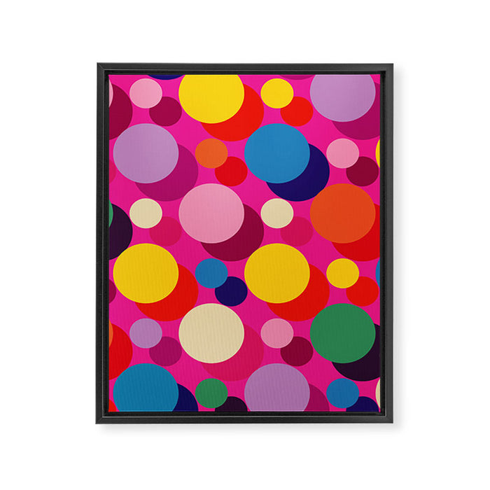 Candy Bubbles Framed Canvas Print Gallery Image 1