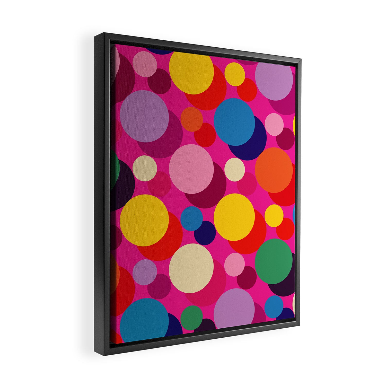 Candy Bubbles Framed Canvas Print Gallery Image 2