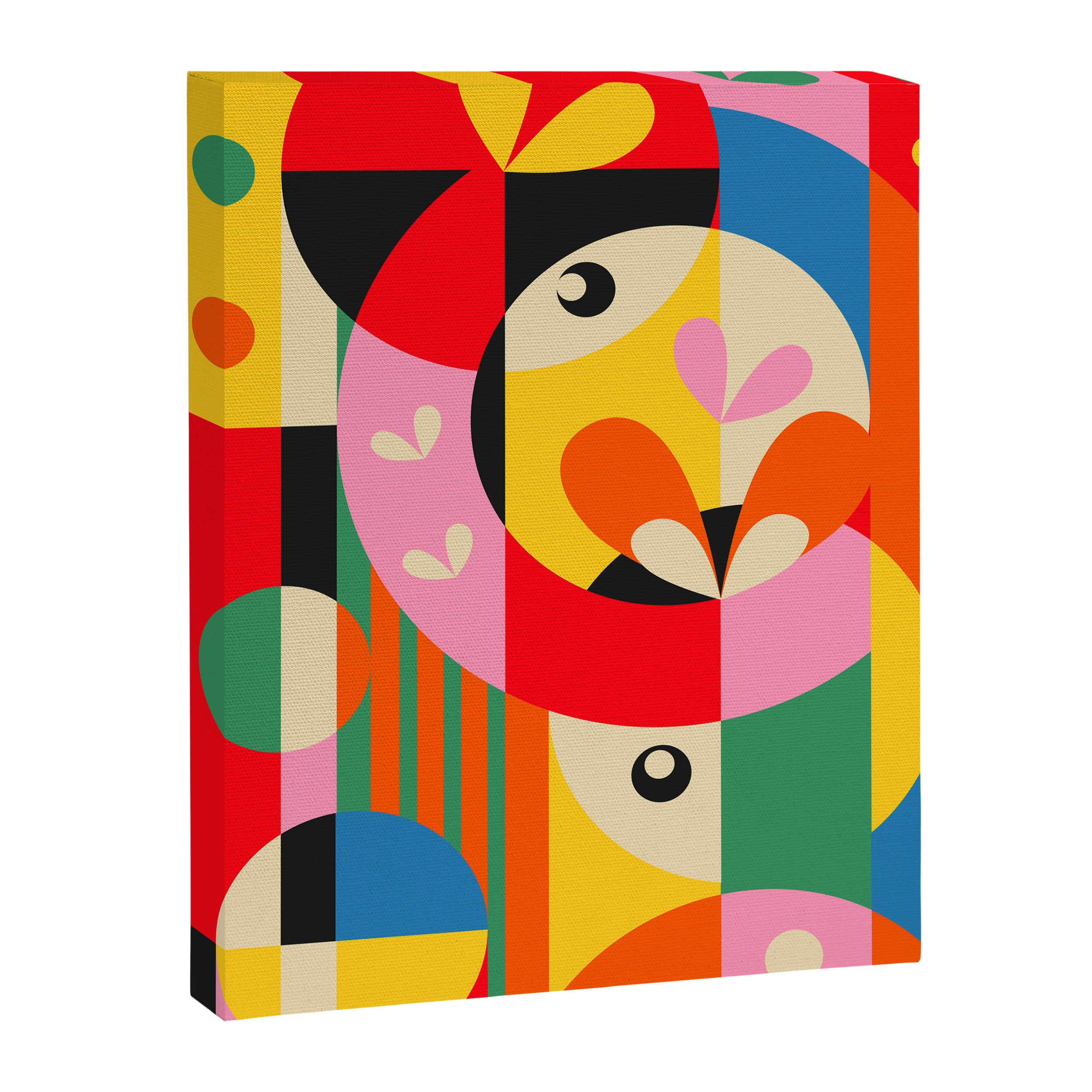 Circle Girls Canvas Print Gallery Image 6