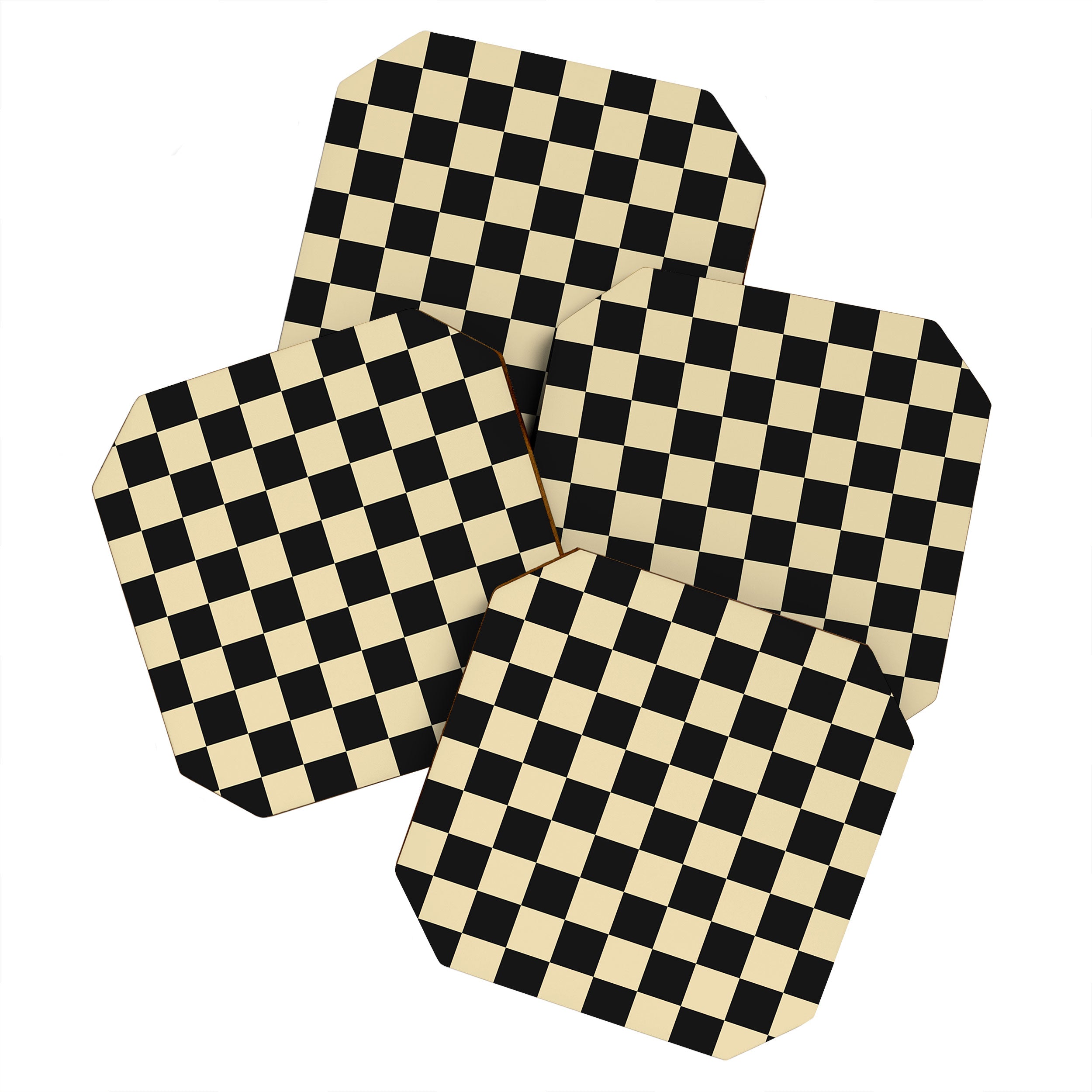 Classy Checkerboard Coaster Gallery Image 1