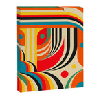Colorful Cubism Modern Abstract Art Canvas Print Gallery Image 6