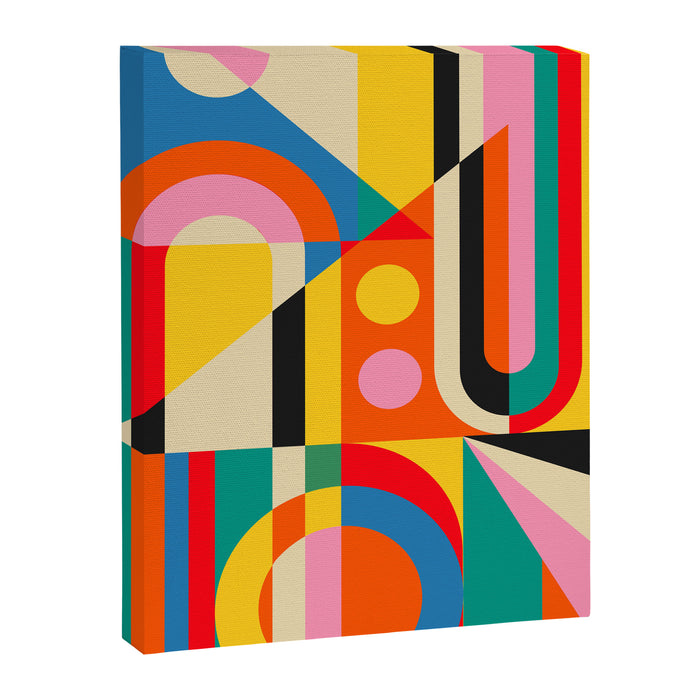 Colorful Geometrics Canvas Print Gallery Image 1