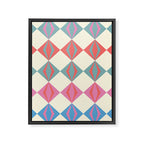 Colorful Geometrics Framed Canvas Print Gallery Image 8
