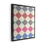 Colorful Geometrics Framed Canvas Print Gallery Image 2