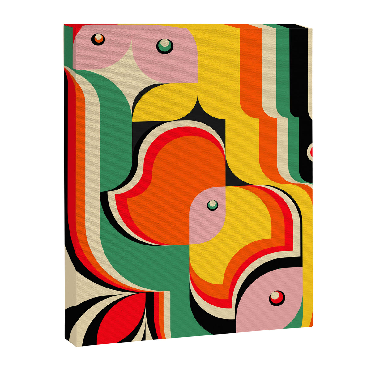 Colorful Girls Canvas Print Gallery Image 6