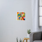 Colorful Happy Dancing Art Print Gallery Image 3
