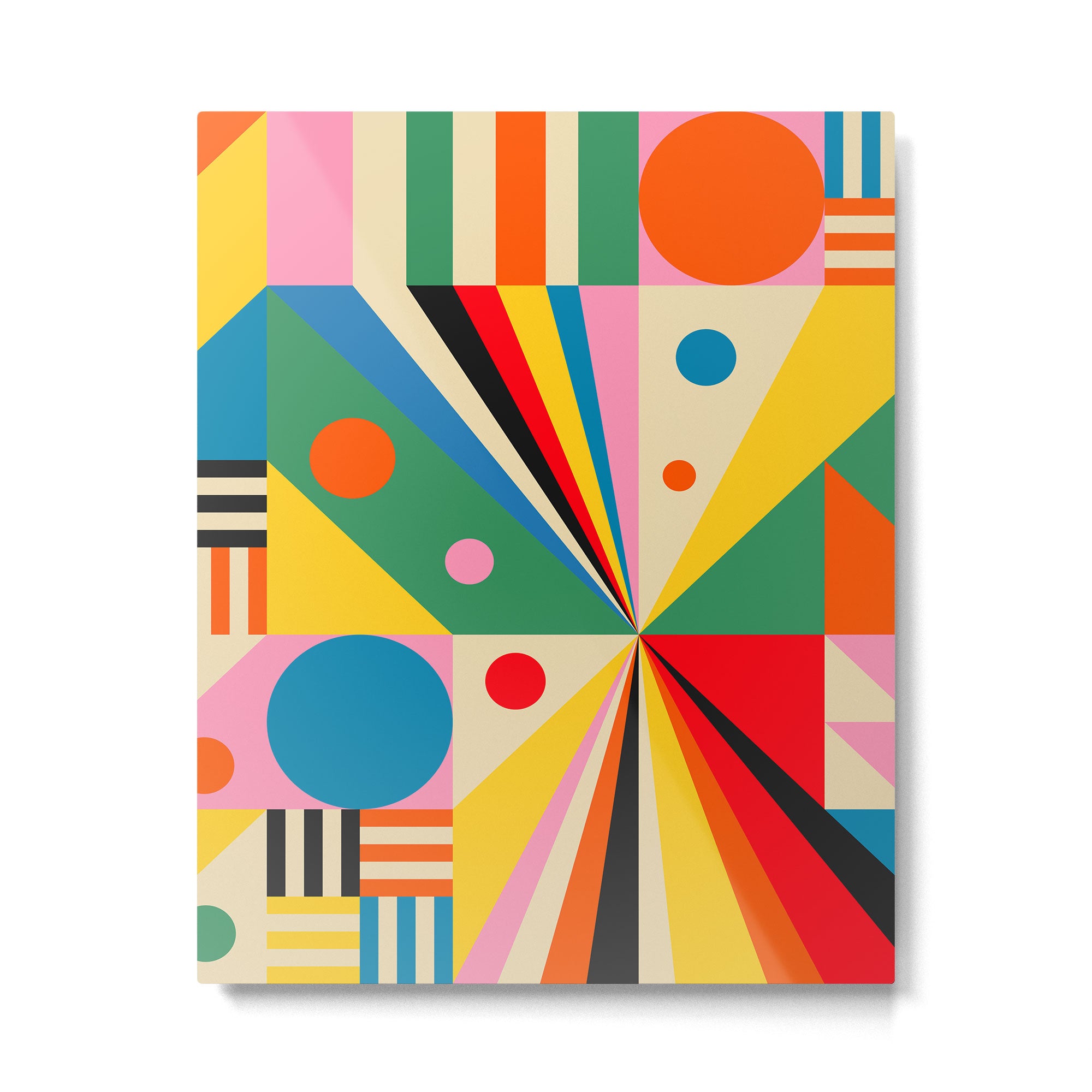 Colorful Happy Dancing Metal Print Gallery Image 6