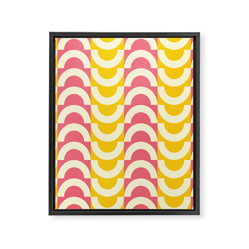 Curly Waves Framed Canvas Print Gallery Image 8