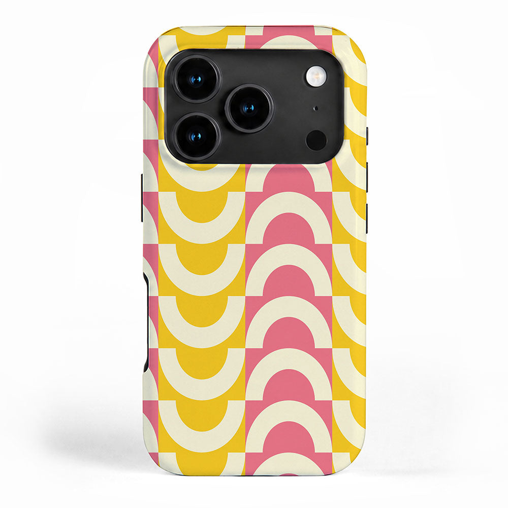 Curly Waves iPhone Case Gallery Image 1