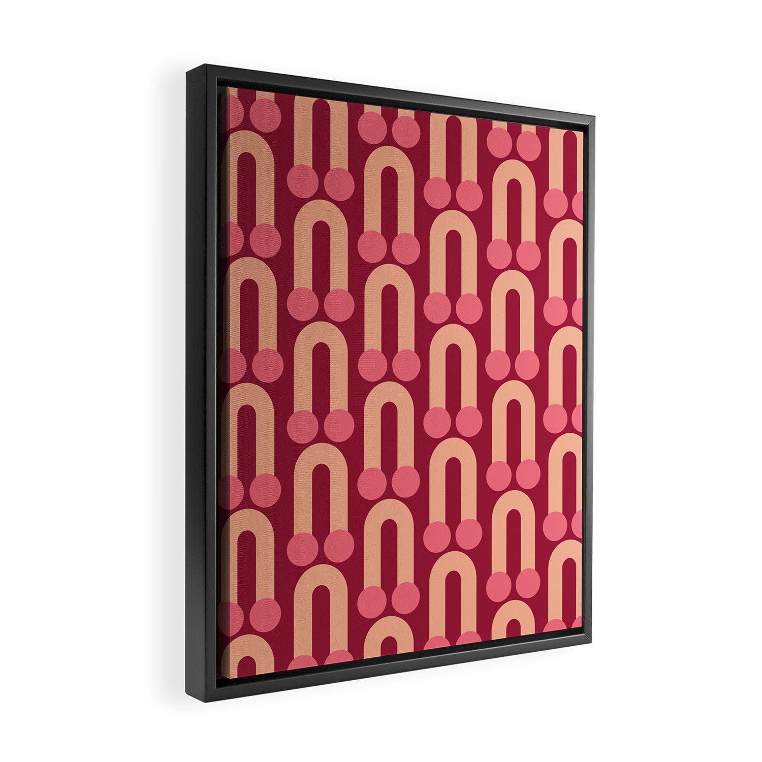 Cute Berries Framed Canvas Print Gallery Image 2