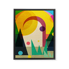 Door to Happiness  Framed Canvas Print Gallery Image 8