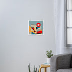 Dream Geometric City Art Print Gallery Image 3