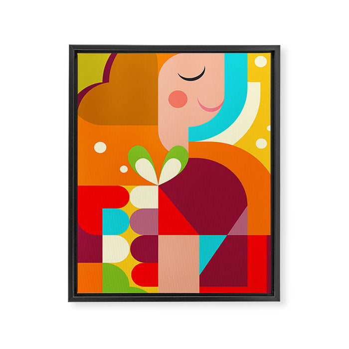 Feel the Air Framed Canvas Print Gallery Image 1