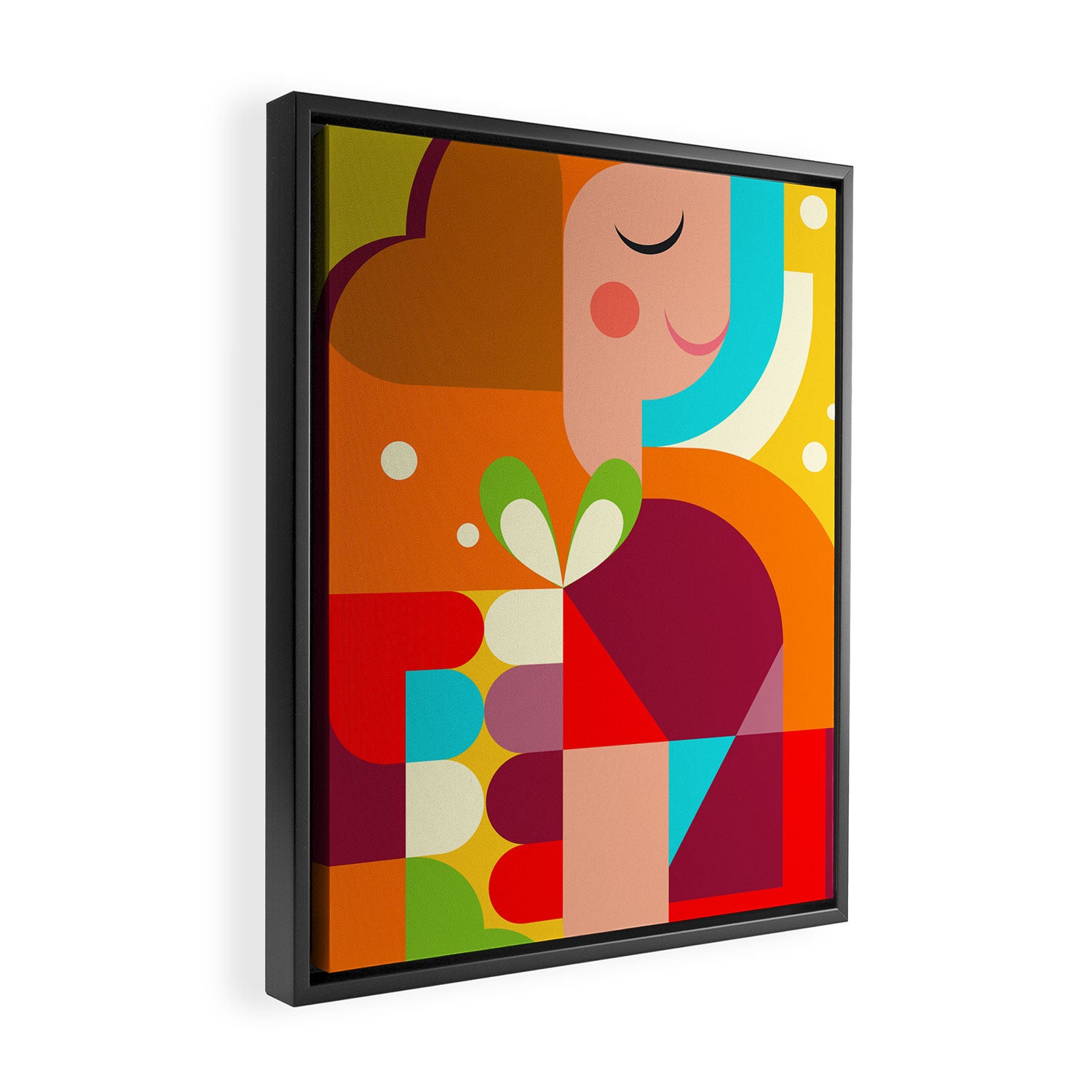 Feel the Air Framed Canvas Print Gallery Image 2