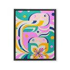 Flower Girls Framed Canvas Print Gallery Image 6