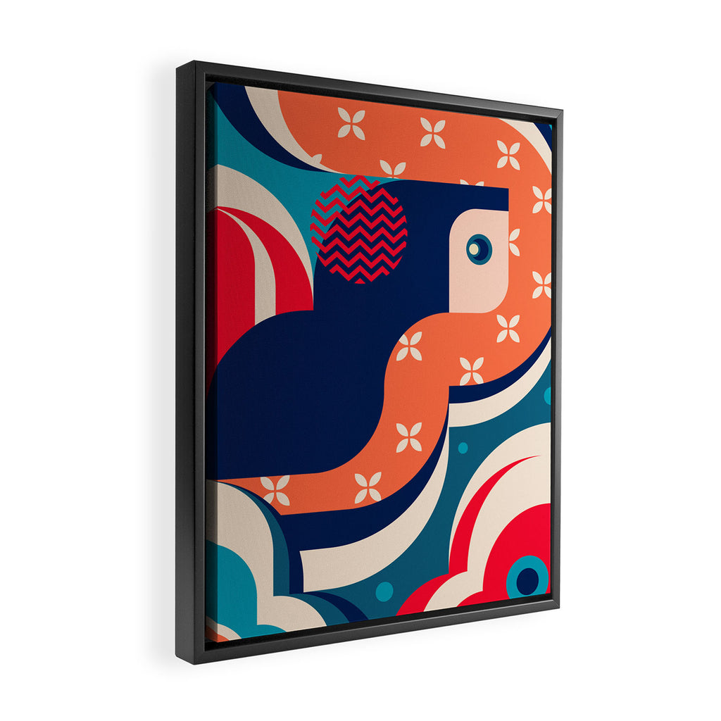 Fly High Framed Canvas Print Gallery Image 2
