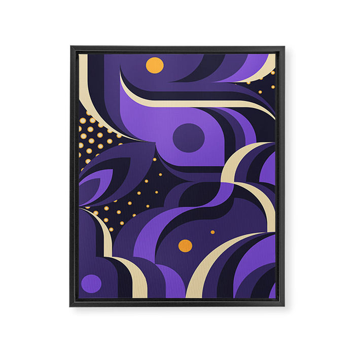 Full Moon Night Spirits Framed Canvas Print Gallery Image 1