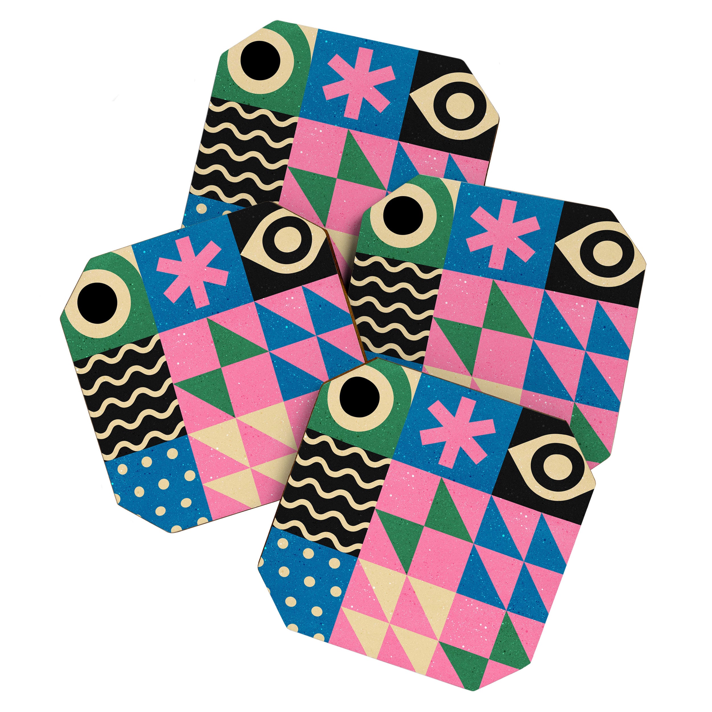 Funky Geometry Coaster Gallery Image 1