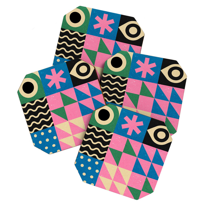 Funky Geometry Coaster Gallery Image 1