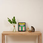Funny Face Framed Canvas Print Gallery Image 4