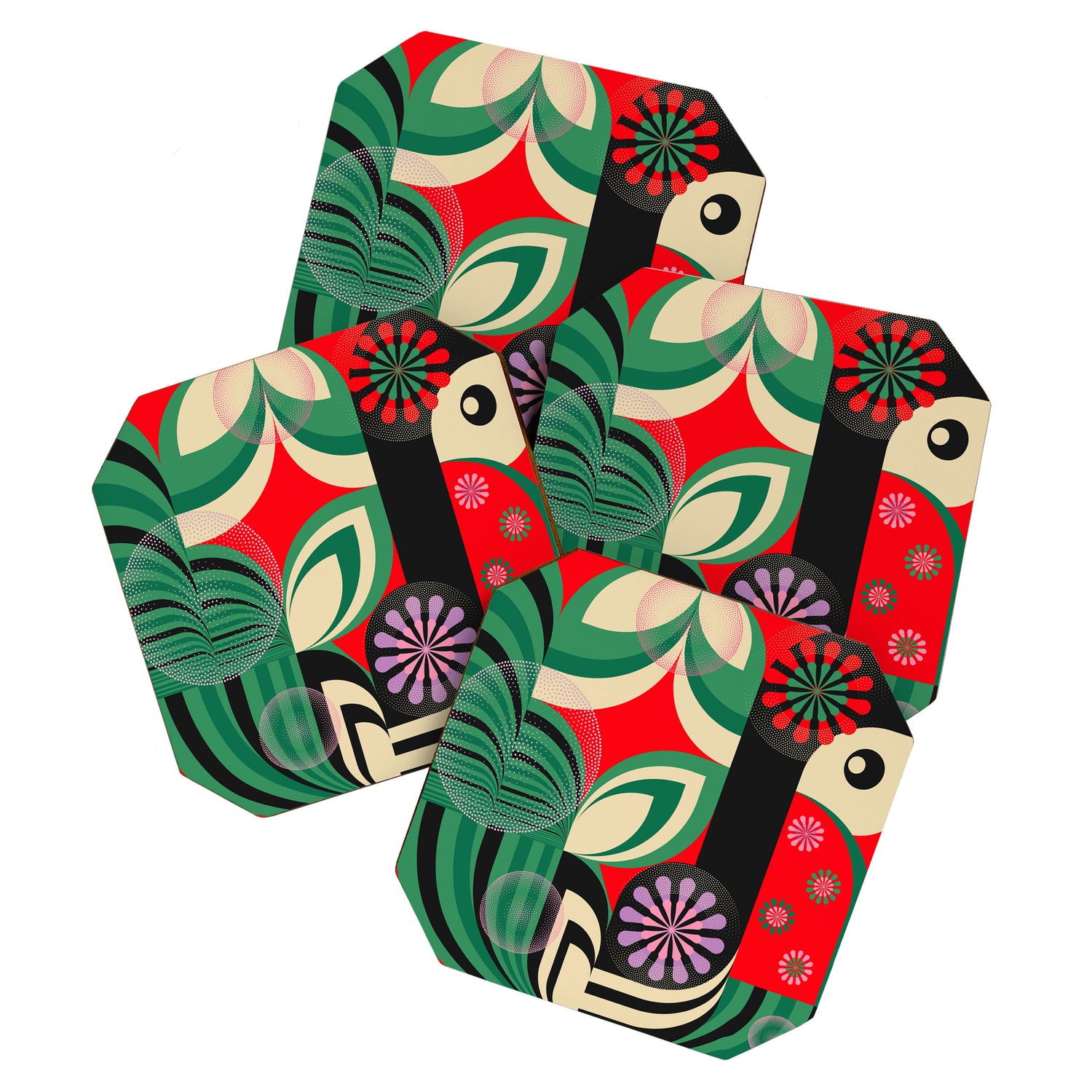 Geisha Sakura Girl Coaster Gallery Image 1