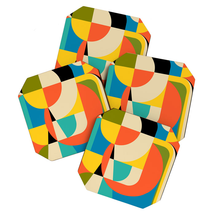 Geometric Figurative Coaster Gallery Image 1