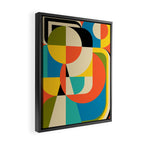 Geometric Figurative Framed Canvas Print Gallery Image 2