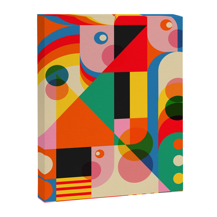 Geometric Girls Canvas Print Gallery Image 1